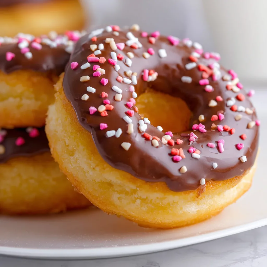 Delicious Baked Donut Recipe – Easy, Fluffy &amp; Healthy Homemade Donuts