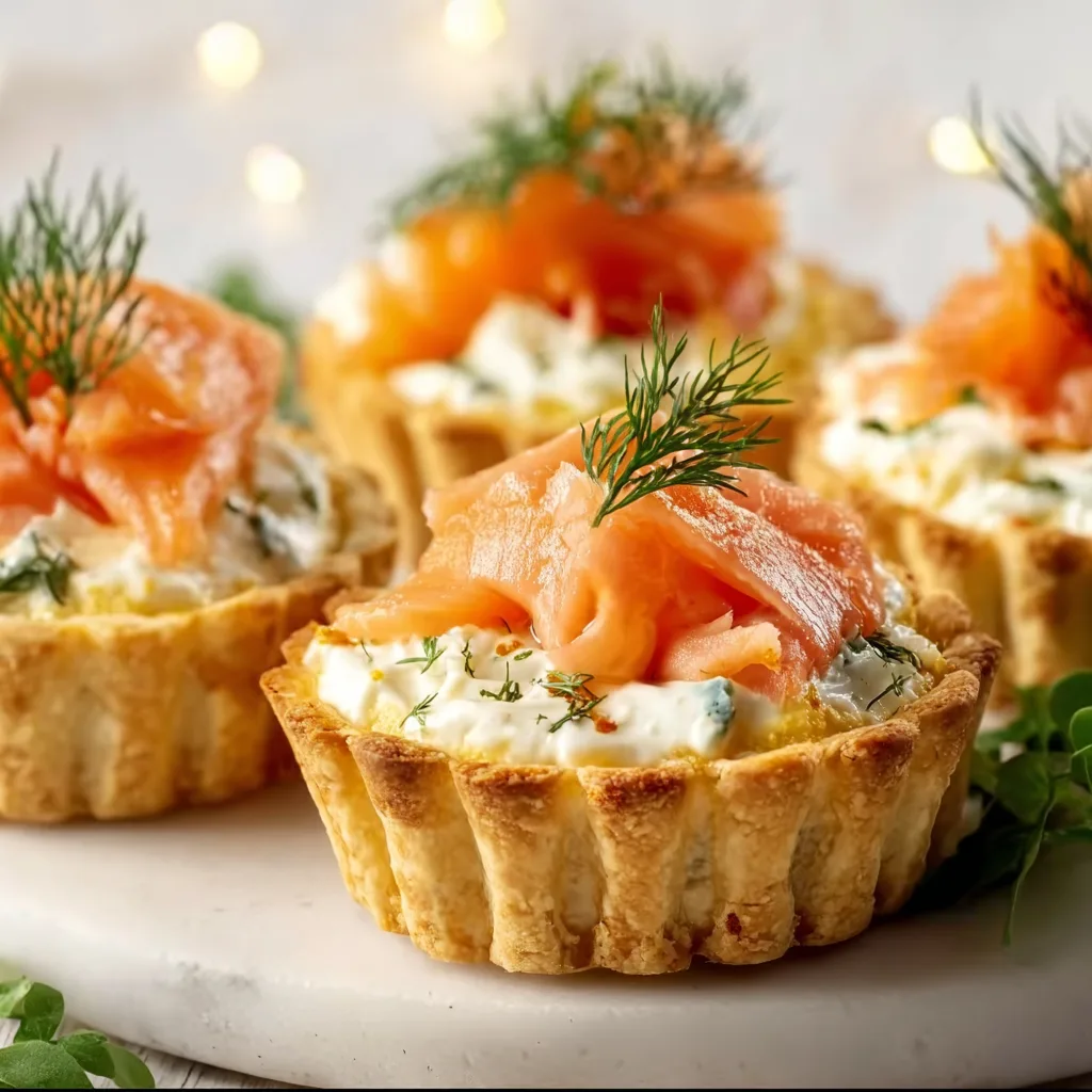 Easy Salmon Tartlets Recipe | Quick &amp; Delicious Salmon Appetizers