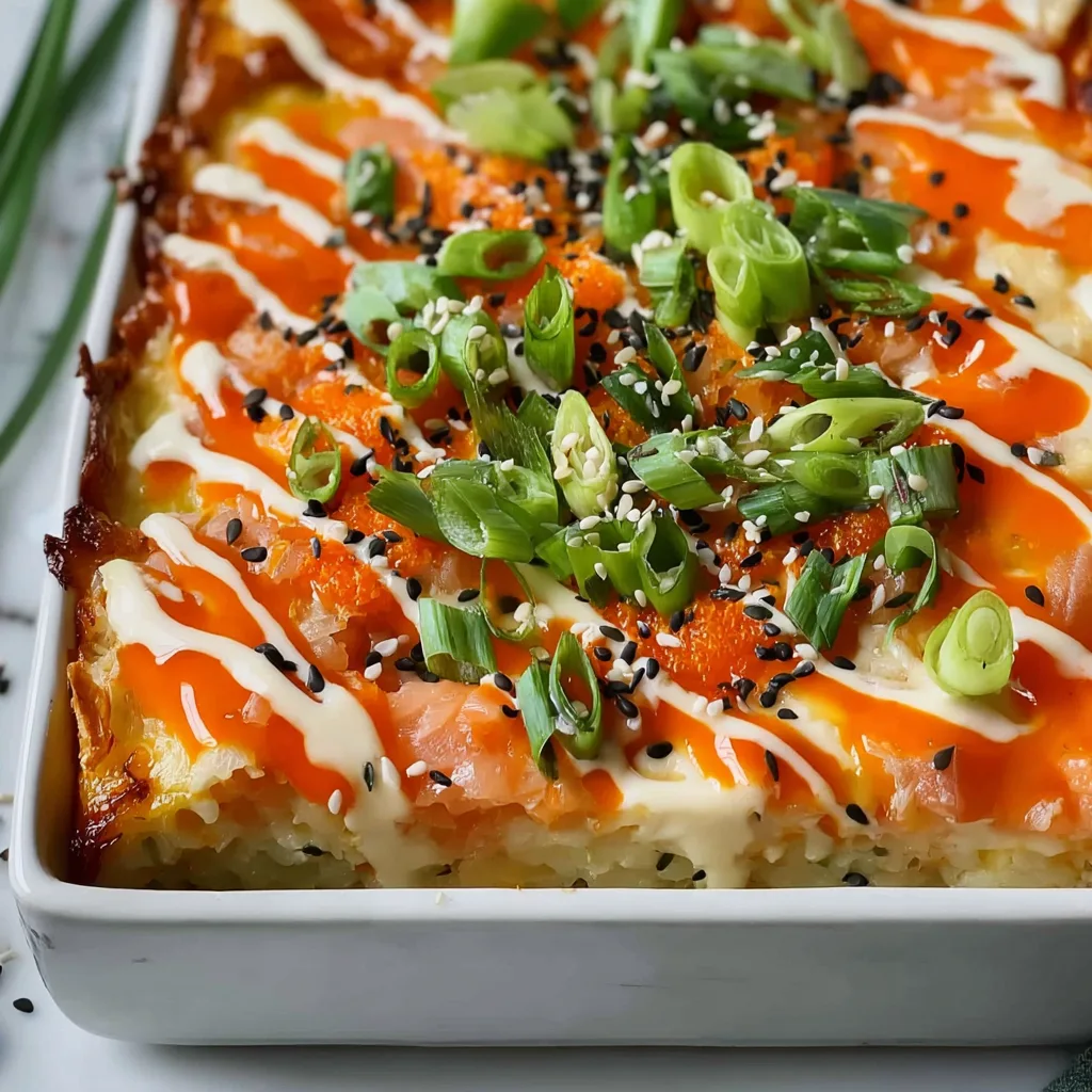 Easy Sushi Bake Casserole Recipe | Quick &amp; Delicious Japanese-Inspired Dish