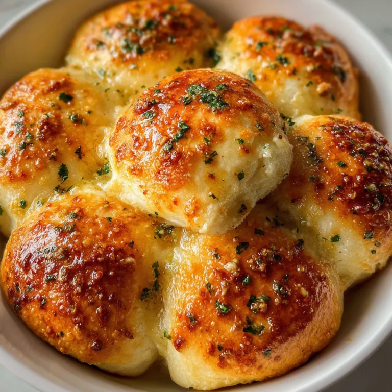 Fluffy Garlic Butter Bread Rolls Recipe – Soft, Buttery & Easy to Make