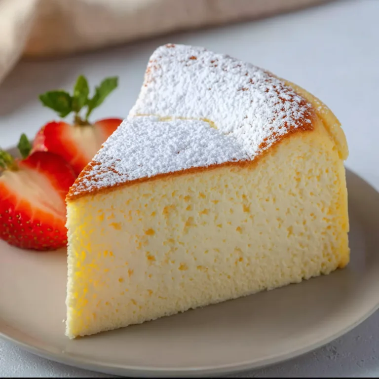 Fluffy Japanese Cotton Cheesecake Recipe | Light & Airy Japanese Cheesecake