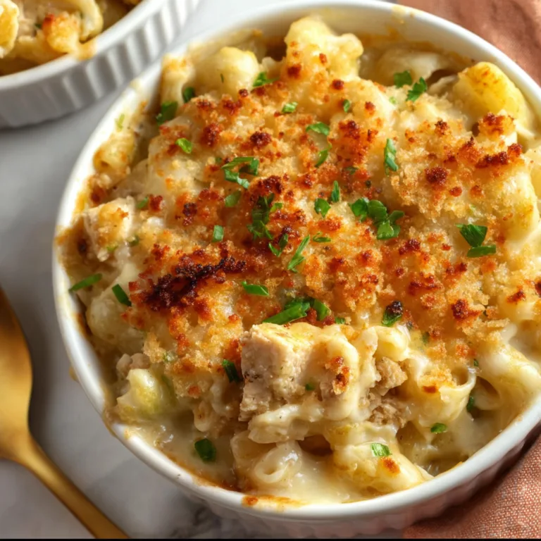 French Onion Chicken Mac and Cheese Recipe – Creamy, Savory Comfort Food