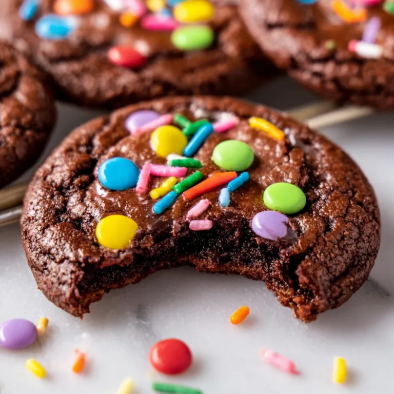 Fudgy Cosmic Brownie Cookies Recipe | Soft, Chewy, & Chocolatey Treats