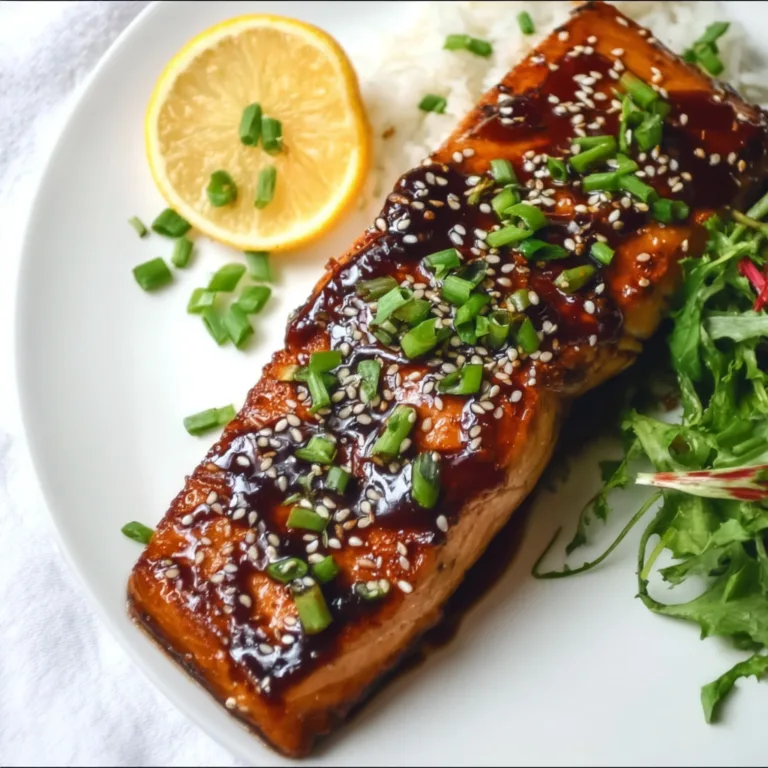 Delicious Ginger Soy Glazed Salmon Recipe | Easy & Healthy Dinner Ideas
