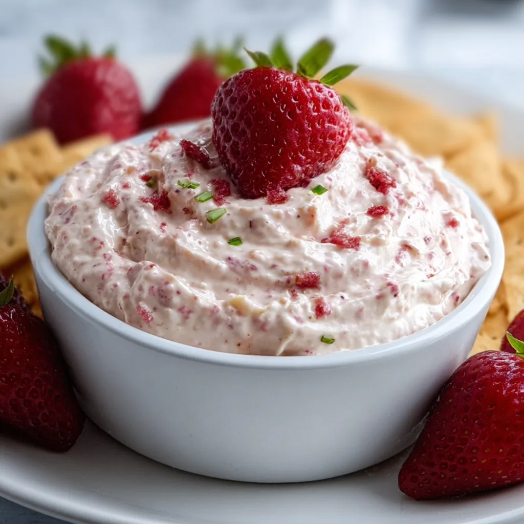 High-Protein Strawberry Dip Recipe | Healthy &amp; Delicious Snack
