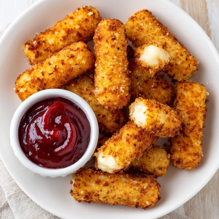 Crispy Homemade Mozzarella Sticks Recipe | Easy & Delicious Snack