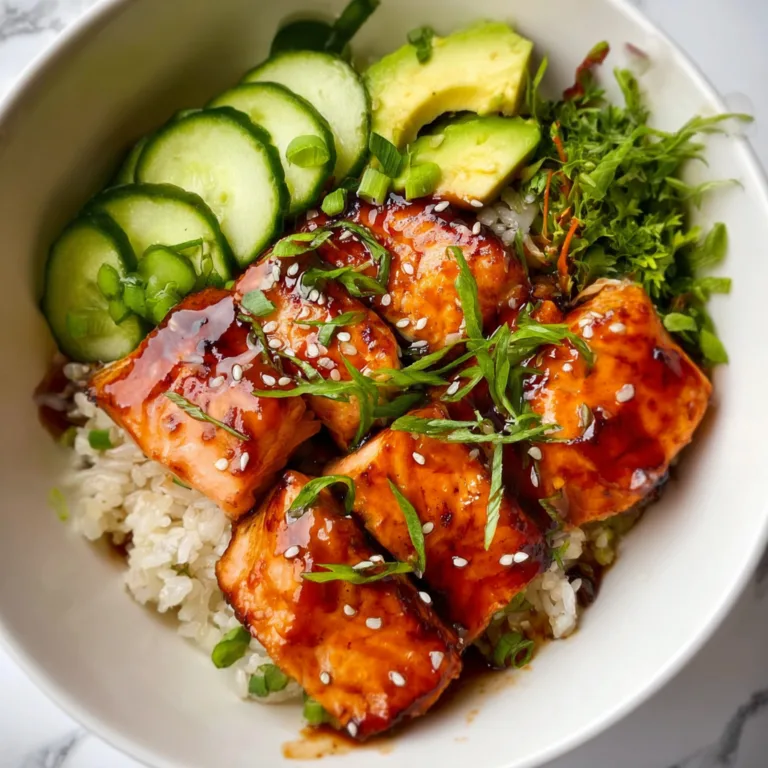 Honey Glazed Salmon Bowl Recipe | Healthy & Delicious Seafood Meal
