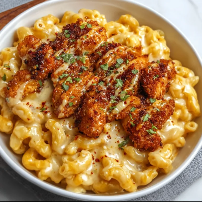 Honey Pepper Chicken Mac & Cheese Recipe | Creamy & Spicy Comfort Food