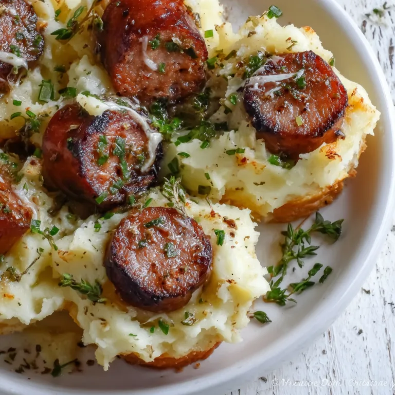 Irish Bangers & Mash Cups | Easy Traditional Comfort Food Recipe