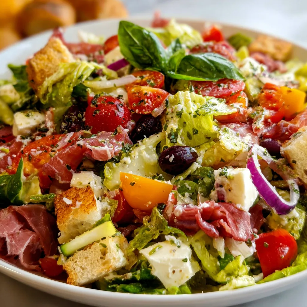 Fresh Italian Chopped Salad Recipe | Easy &amp; Healthy Lunch Idea
