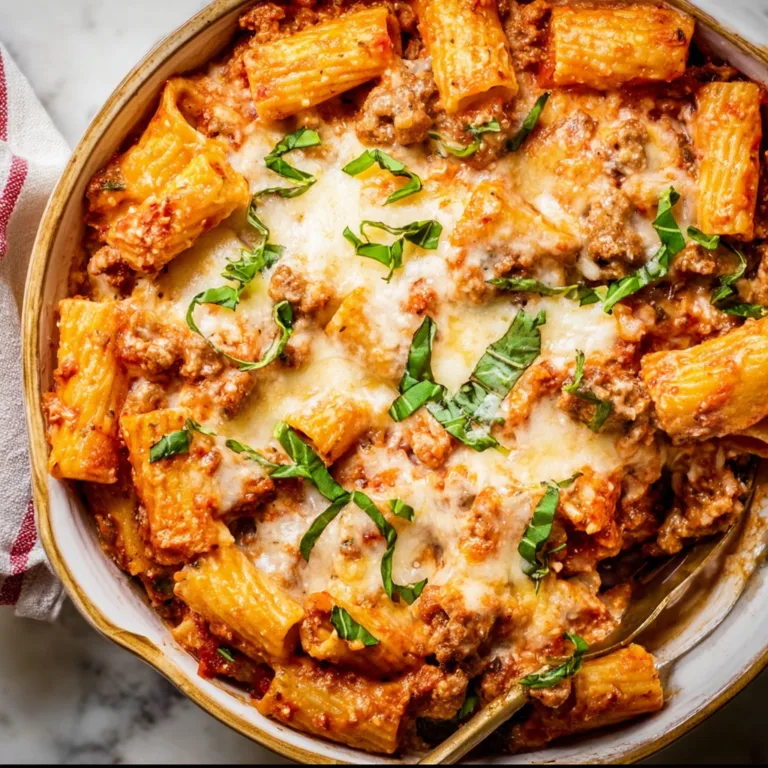 Delicious Italian Sausage Pasta Bake Recipe | Easy Comfort Food Dinner