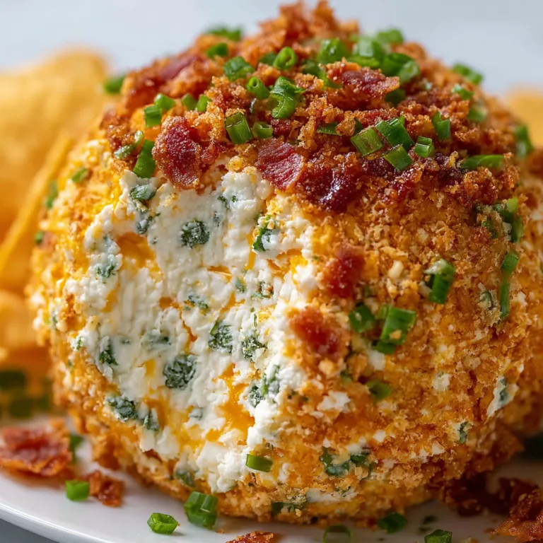 Delicious Jalapeño Popper Cheese Ball Recipe | Spicy & Creamy Appetizer