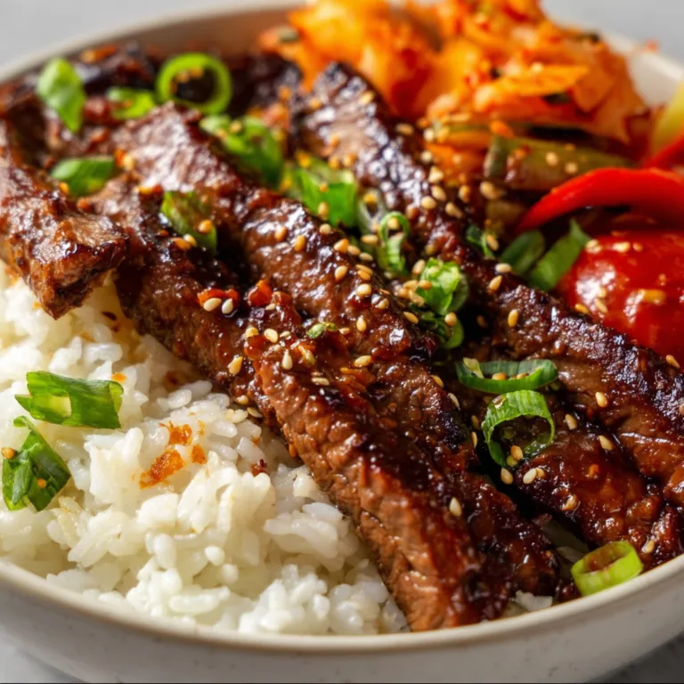 Delicious Korean BBQ Steak Rice Bowls | Easy &amp; Flavorful Recipe