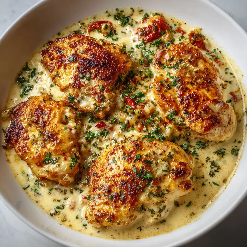 Creamy Parmesan Marry Me Chicken