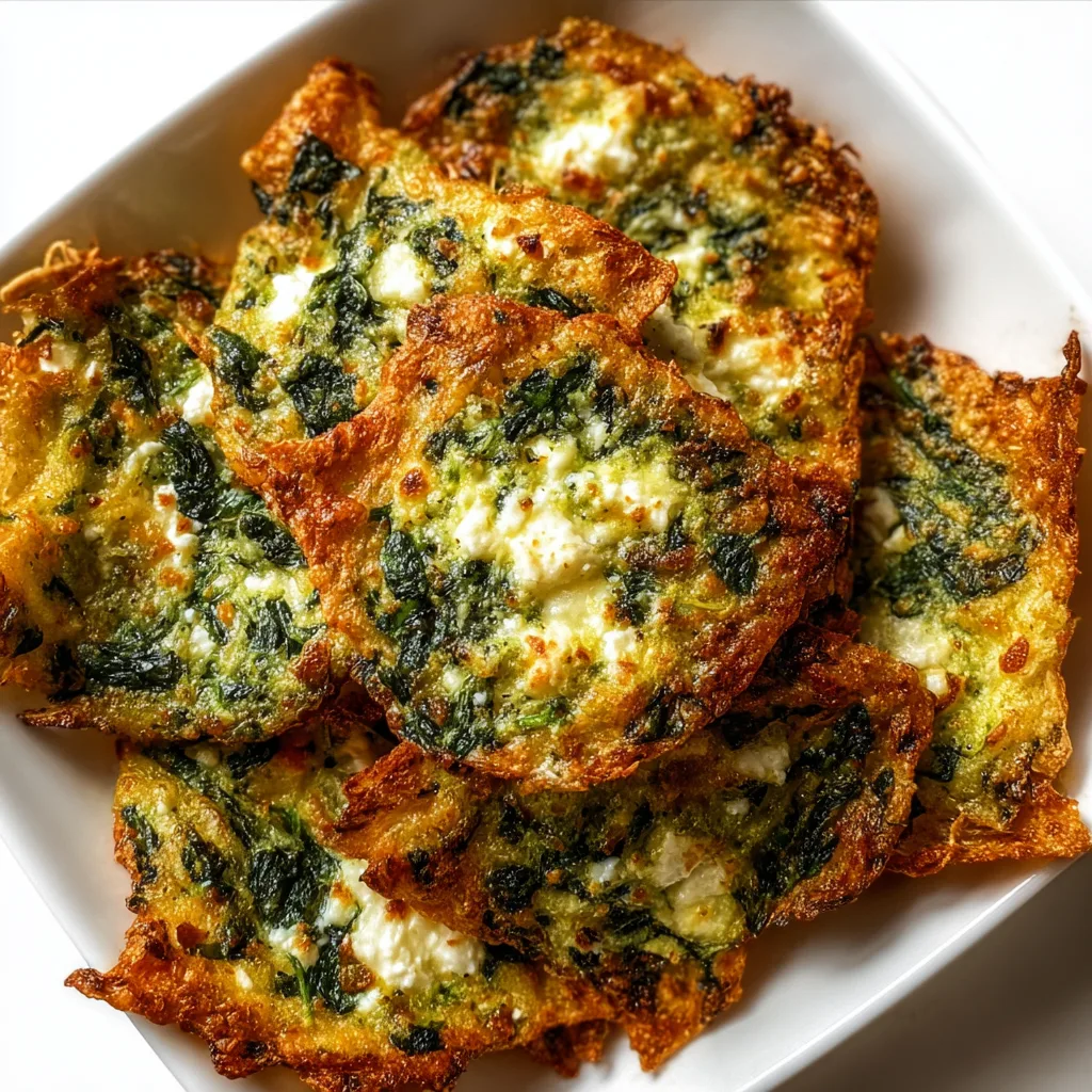 Crispy Mediterranean Spinach Feta Bites | Easy Healthy Snack Recipe