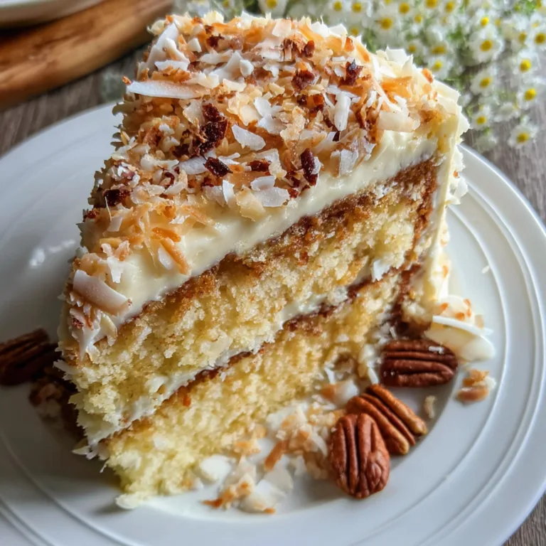 Moist White German Chocolate Cake Recipe | Rich & Creamy Dessert Delight