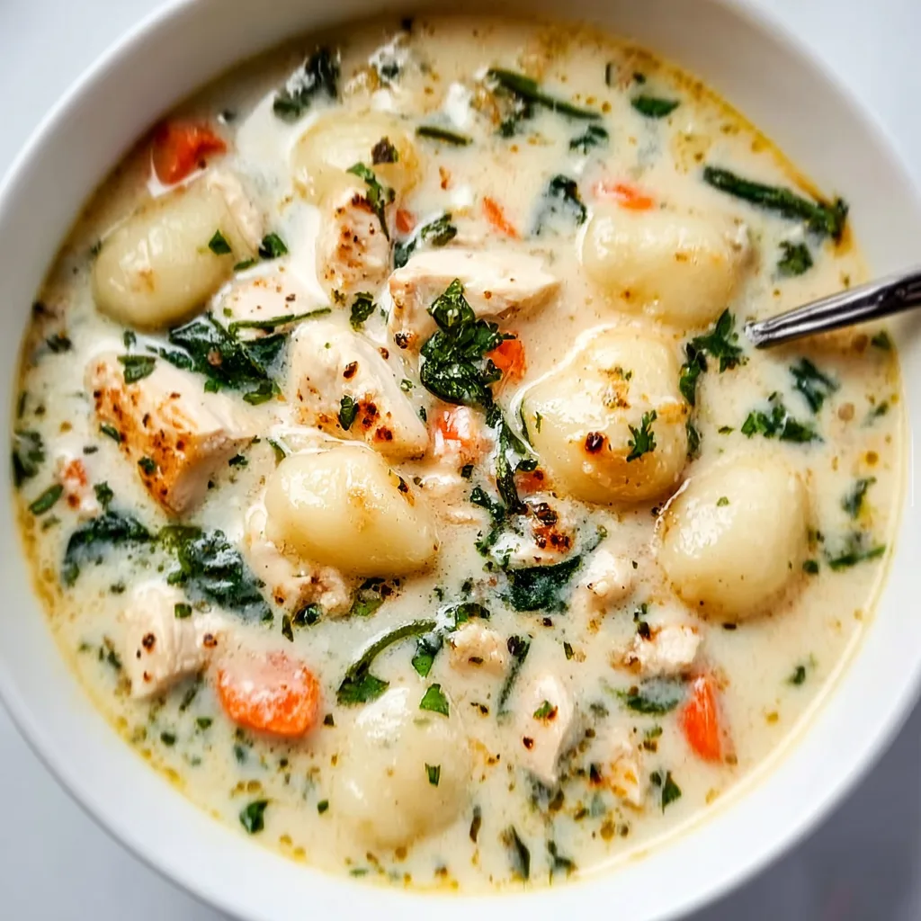 Olive Garden Chicken Gnocchi Soup