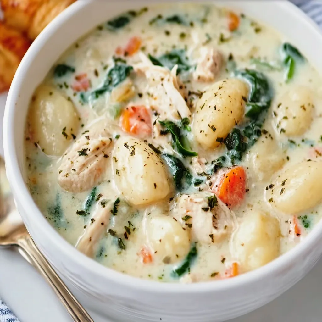 Creamy Olive Garden Chicken Gnocchi Soup Recipe – Easy &amp; Delicious