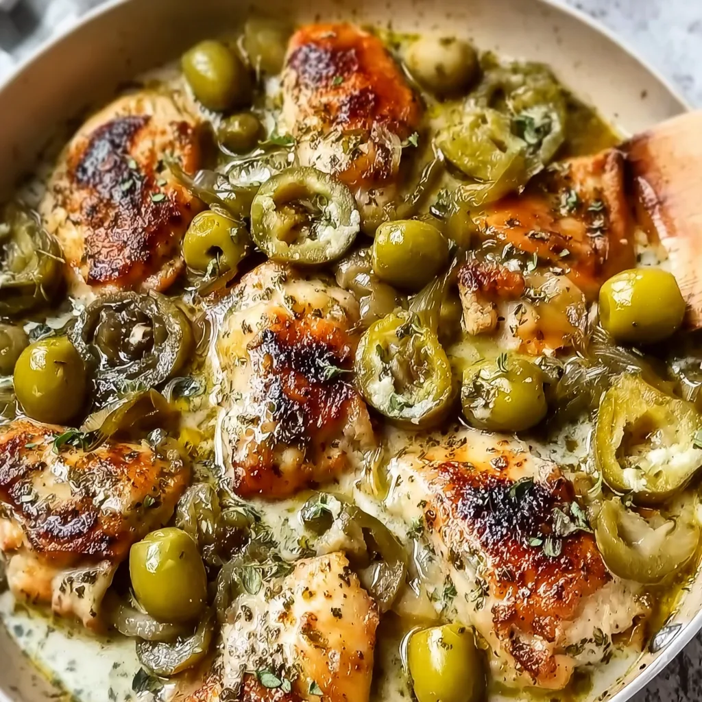 One-Skillet Pepperoncini Chicken Recipe | Easy &amp; Flavorful Dinner