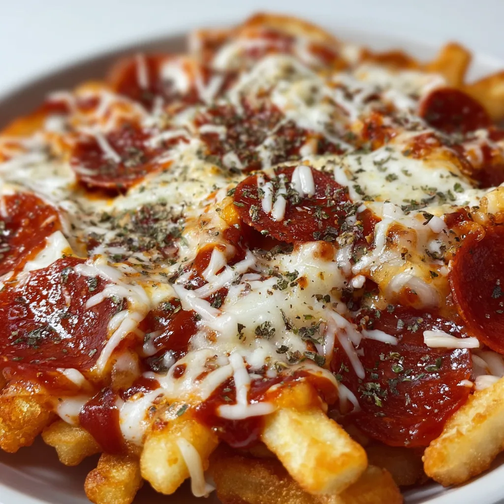 Crispy Pepperoni Pizza Fries Recipe | Easy &amp; Delicious Snack Idea