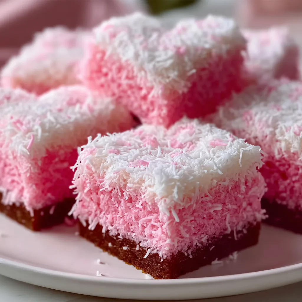 Pink Coconut Snowball Cake Bars | Easy &amp; Delicious Dessert Recipe