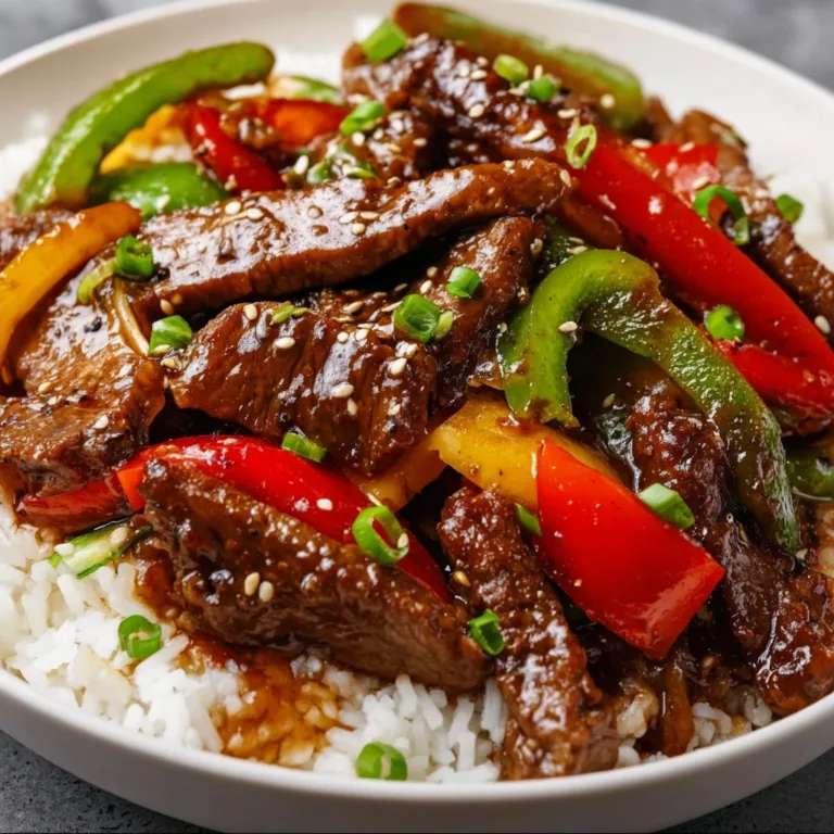 Quick & Flavorful Pepper Steak Recipe – Easy Weeknight Dinner Idea