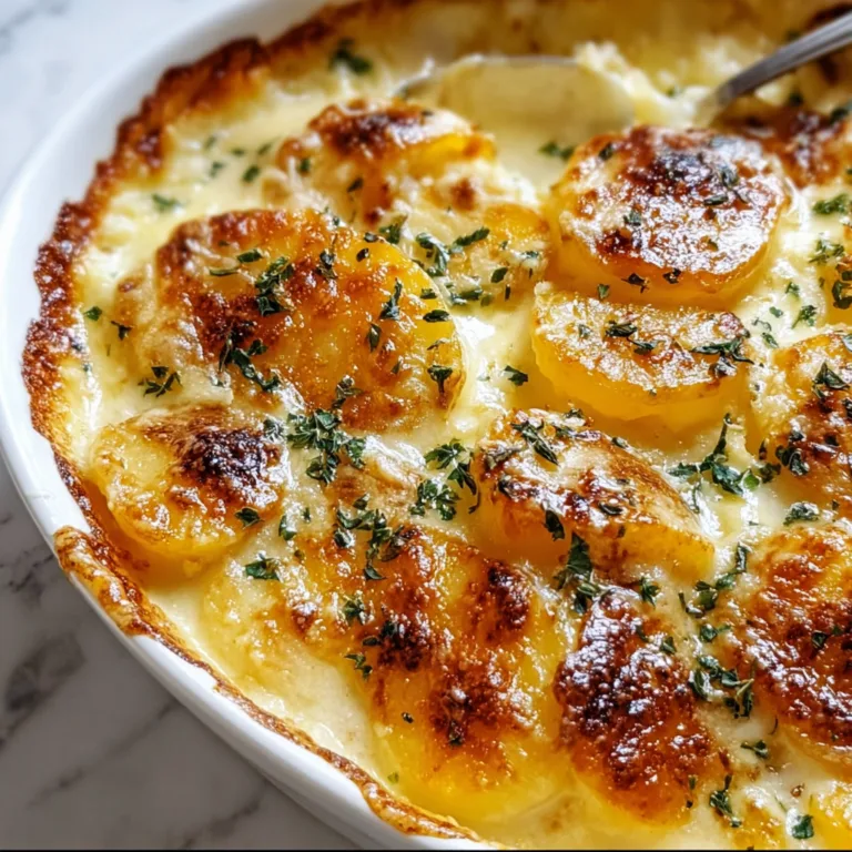 Ruth's Chris-Style Potatoes Au Gratin Recipe | Creamy, Cheesy Side Dish