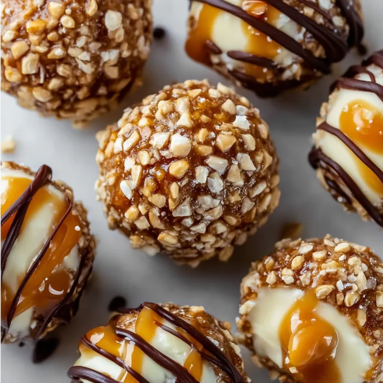 Salted Caramel Pretzel Cheesecake Balls Recipe – Easy, No-Bake Dessert Delight