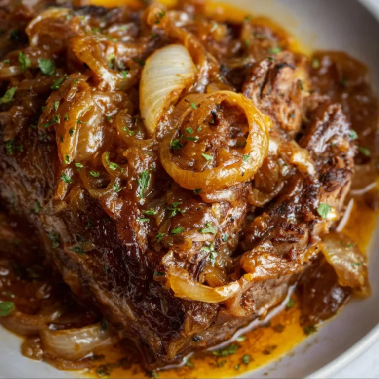 Slow Cooker French Onion Roast Recipe | Easy & Delicious Dinner Idea