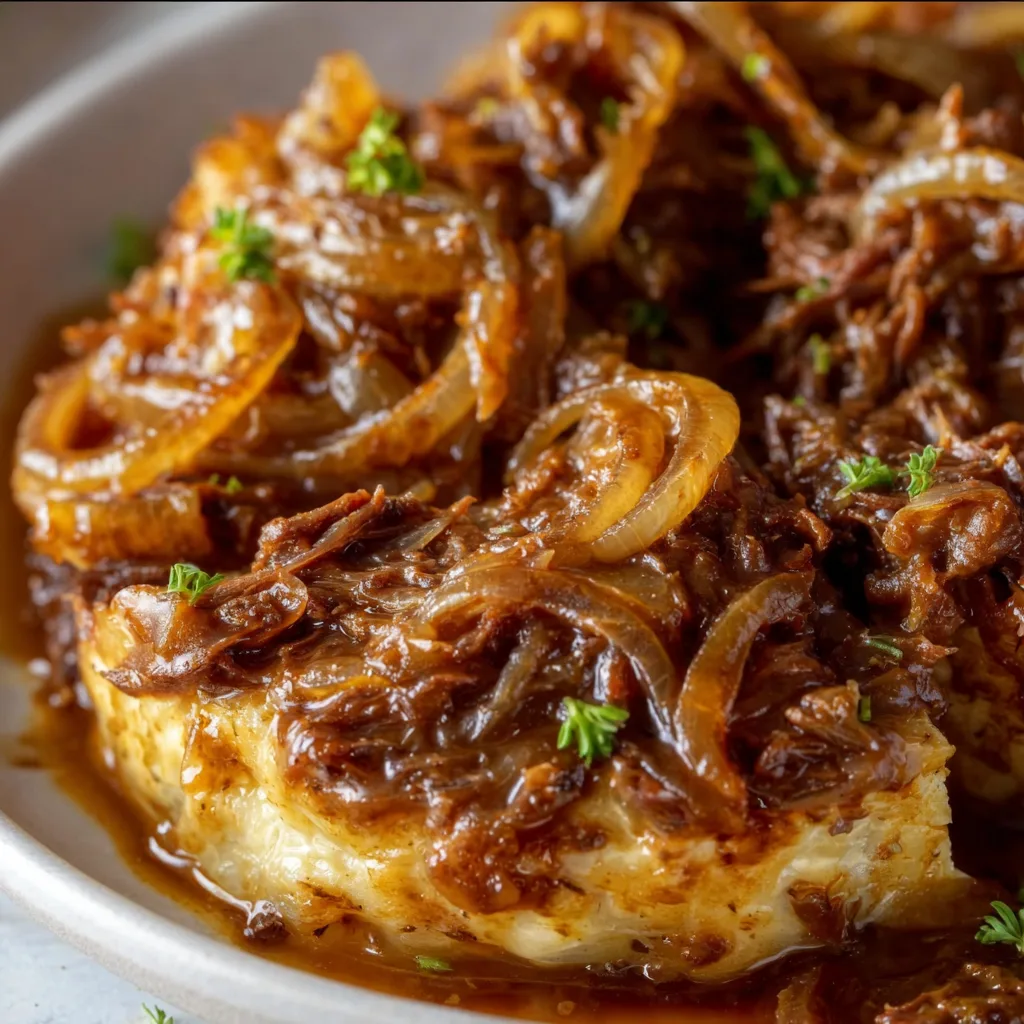 Slow Cooker French Onion Roast Recipe | Easy &amp; Delicious Dinner Idea