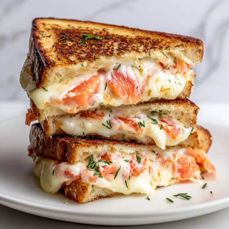 Delicious Smoked Salmon Grilled Cheese Recipe | Easy Gourmet Sandwich Idea