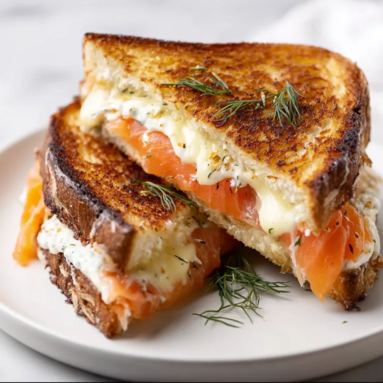 Delicious Smoked Salmon Grilled Cheese Recipe | Easy Gourmet Sandwich Idea