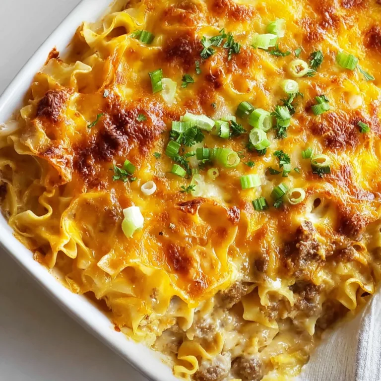 Delicious Sour Cream Noodle Bake Recipe | Easy Comfort Food Casserole