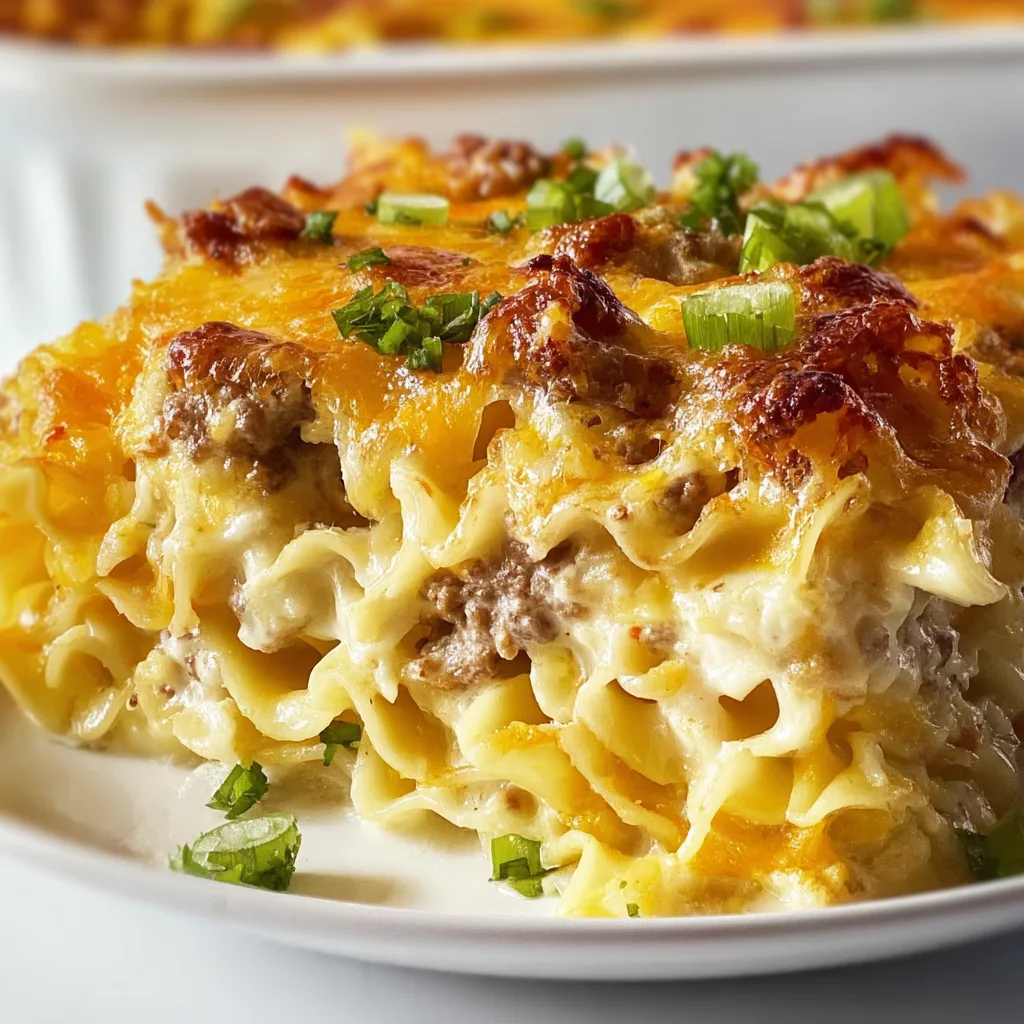 Delicious Sour Cream Noodle Bake Recipe | Easy Comfort Food Casserole