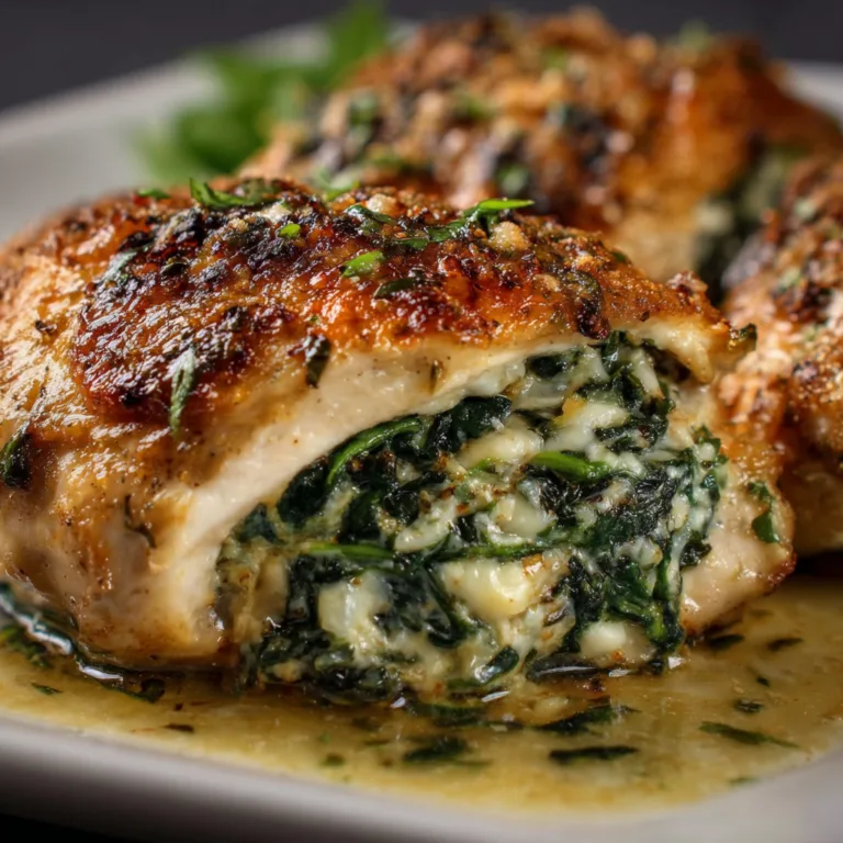 Delicious Spinach Stuffed Chicken Recipe | Easy & Healthy Dinner Ideas