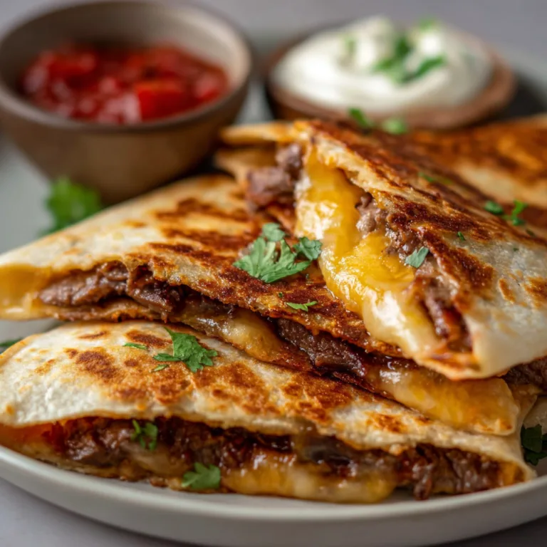 Delicious Steak Cheese Quesadillas Recipe | Easy &amp; Flavorful Meal Idea