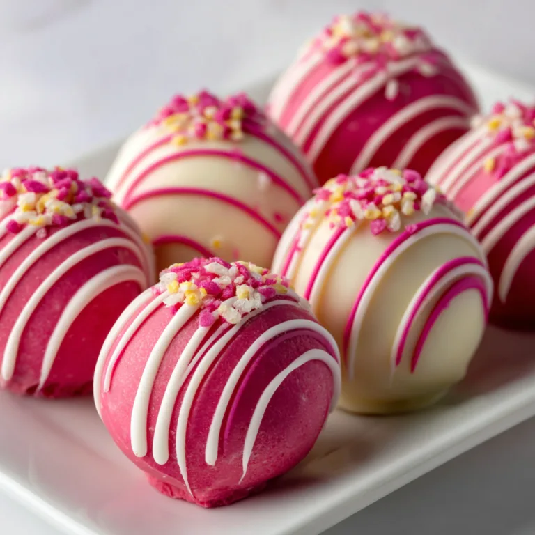 Delicious Strawberry Cheesecake Truffle Balls – Easy No-Bake Dessert Recipe