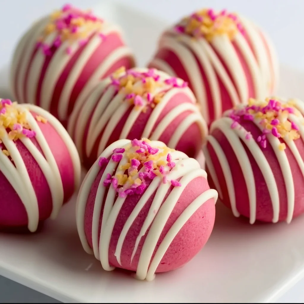 Delicious Strawberry Cheesecake Truffle Balls – Easy No-Bake Dessert Recipe