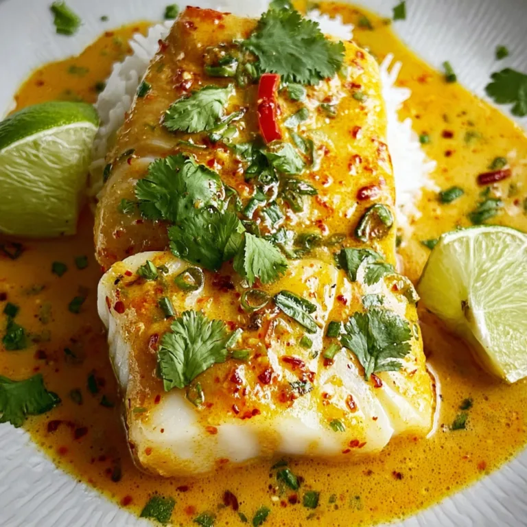 Tasty Coconut Curry Baked Cod Recipe | Easy & Delicious Seafood Dinner