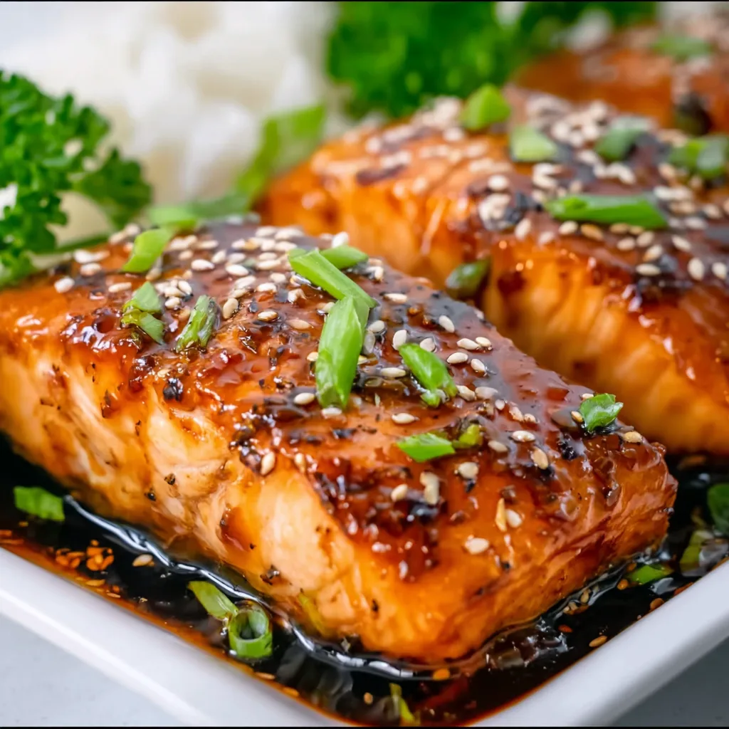 Delicious Teriyaki Salmon Recipe | Easy &amp; Healthy Japanese Dinner Idea