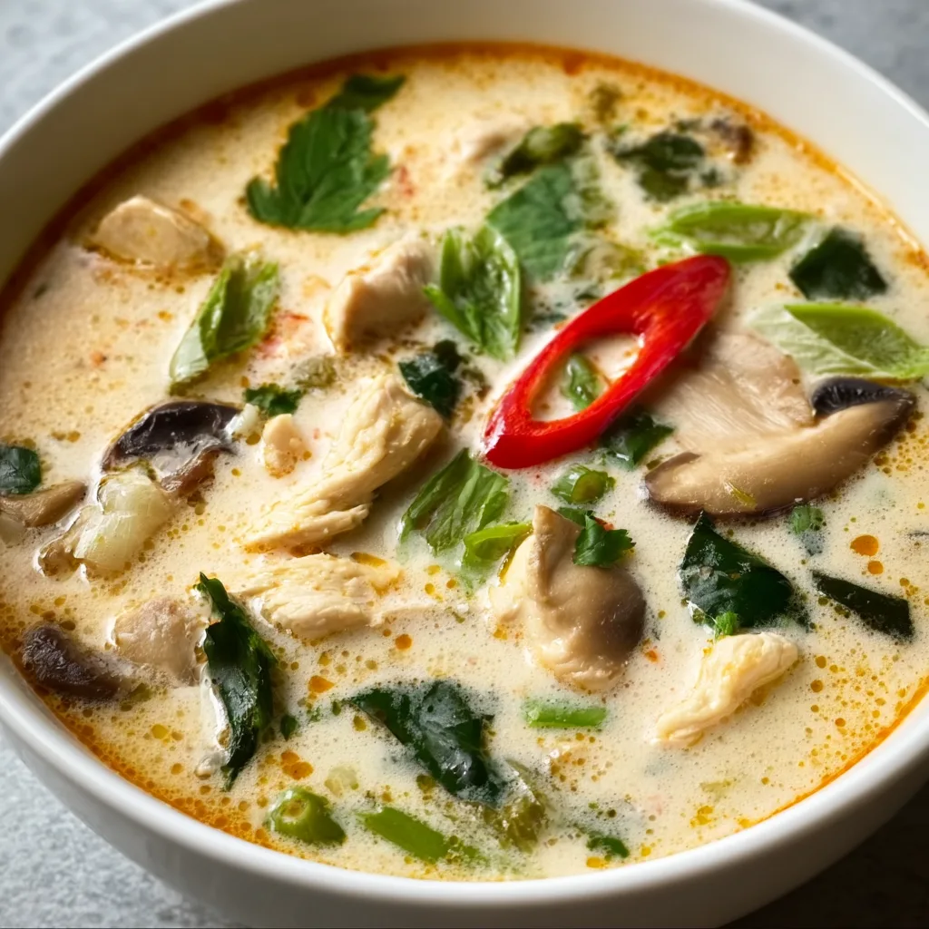 Tom Kha Gai Recipe: Authentic Flavorful Thai Coconut Soup Guide