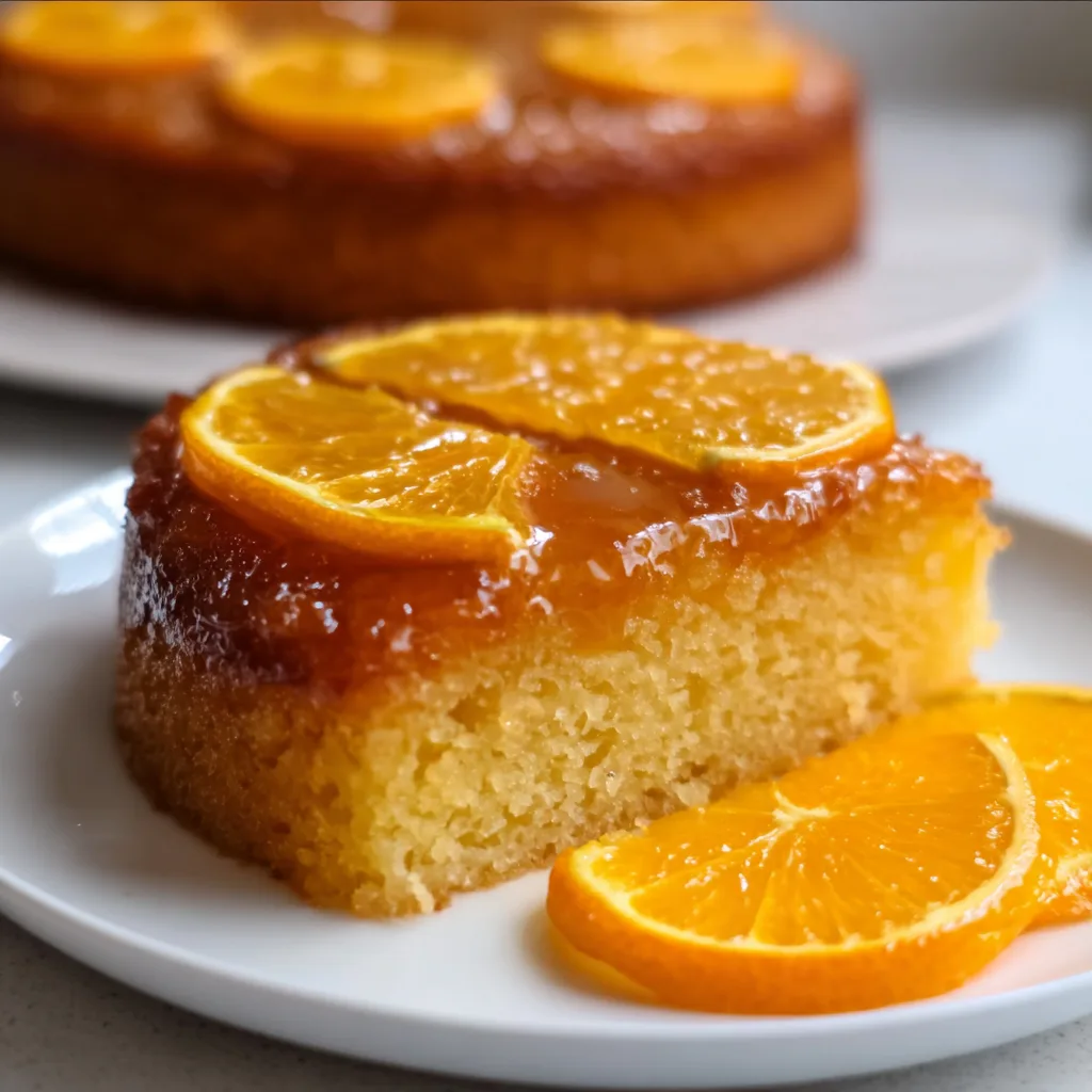 Delicious Upside Down Orange Cake Recipe | Easy Citrus Dessert Tutorial
