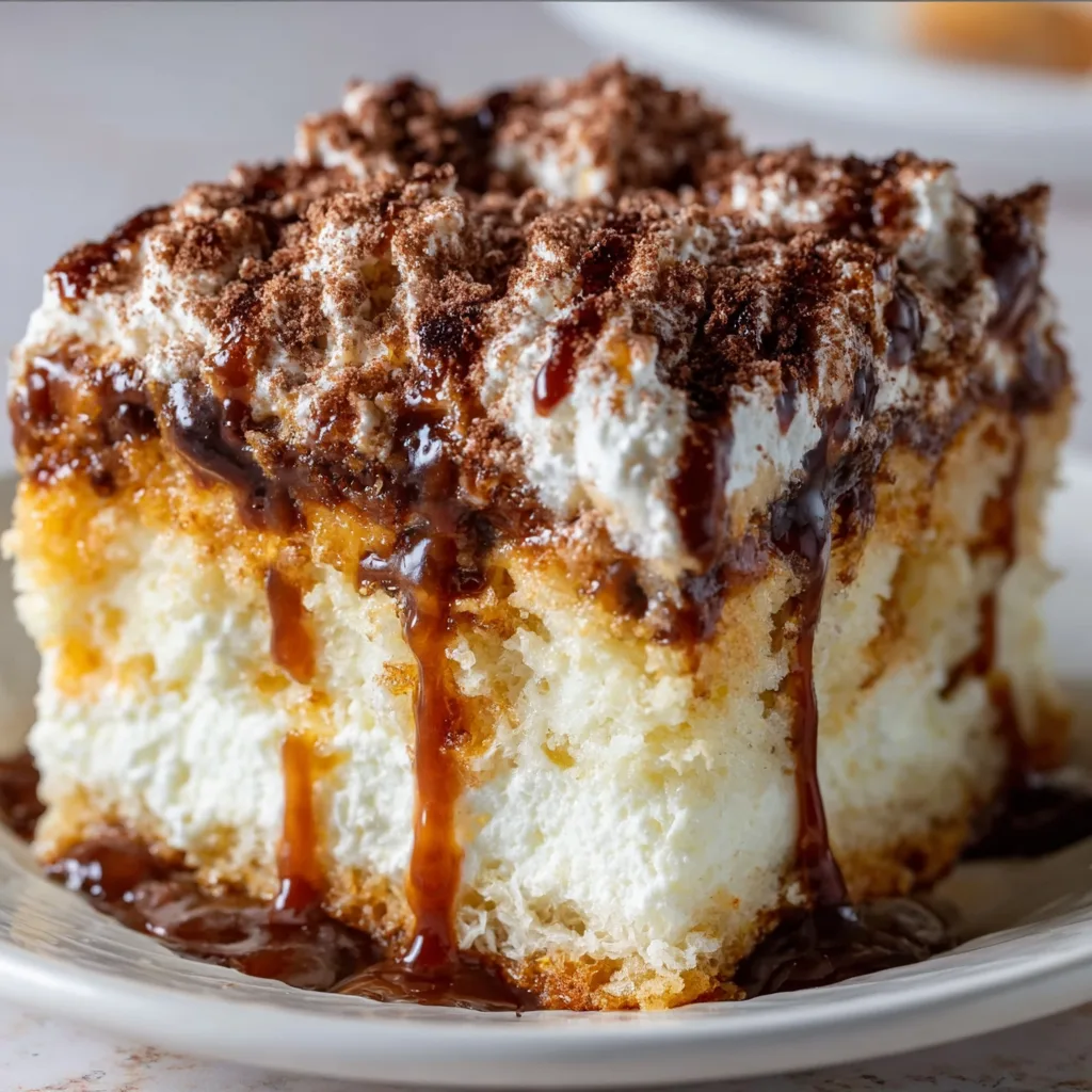 Delicious White Russian Poke Cake Recipe | Easy &amp; Creamy Dessert