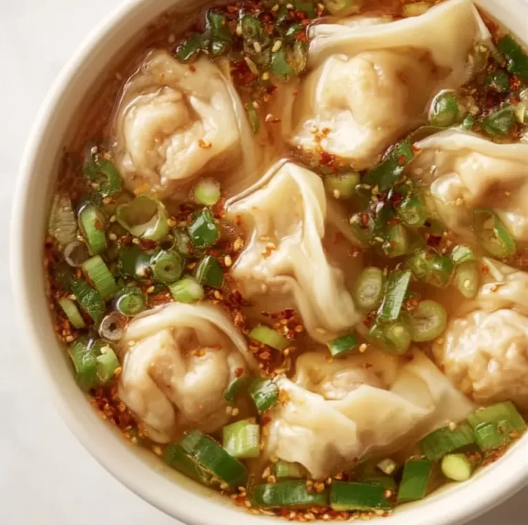 Delicious Wonton Soup Recipe | Easy Homemade Wontons & Broth