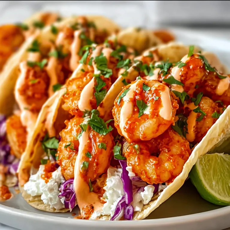 Bang Bang Shrimp Tacos Recipe | Spicy &amp; Crunchy Seafood Tacos