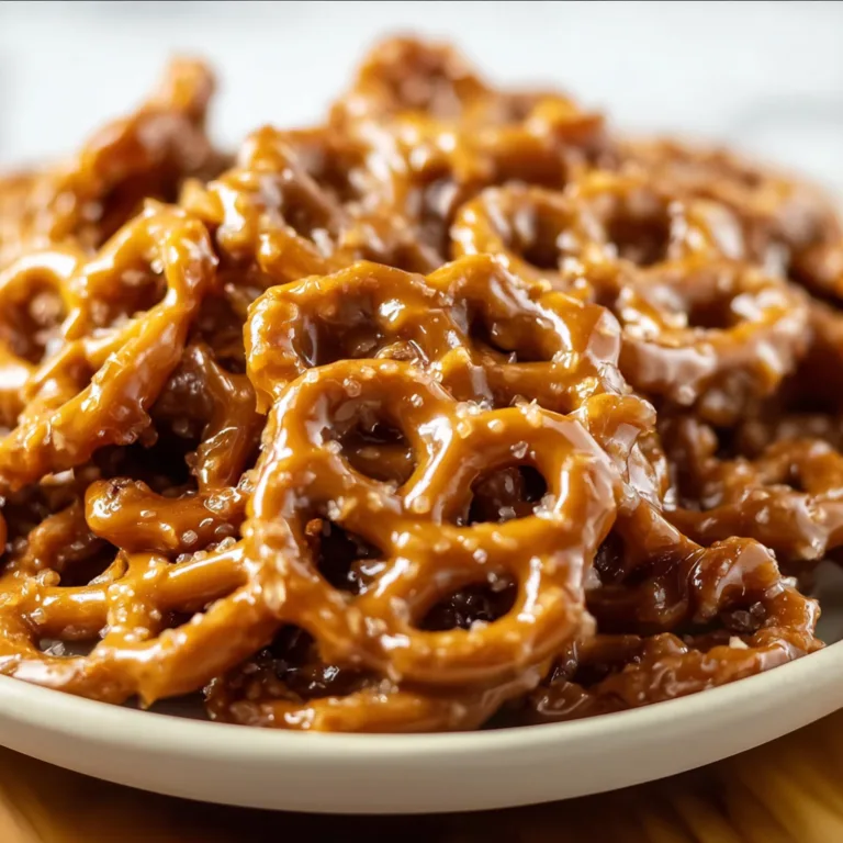 Delicious Butter Toffee Pretzels | Sweet & Crunchy Snack Recipe