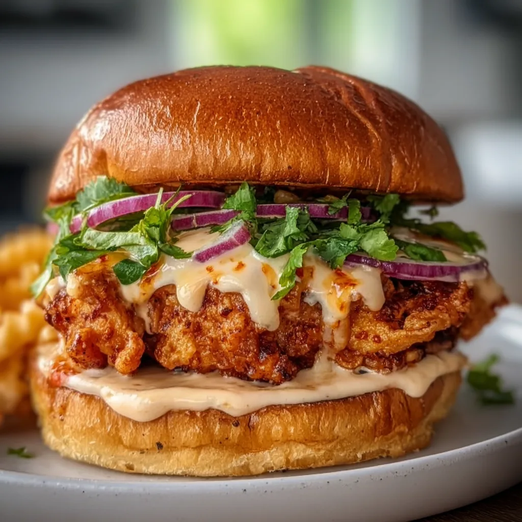 Spicy Jalapenos Chicken Sandwich with Creamy Sauce | Delicious &amp; Flavorful Recipe