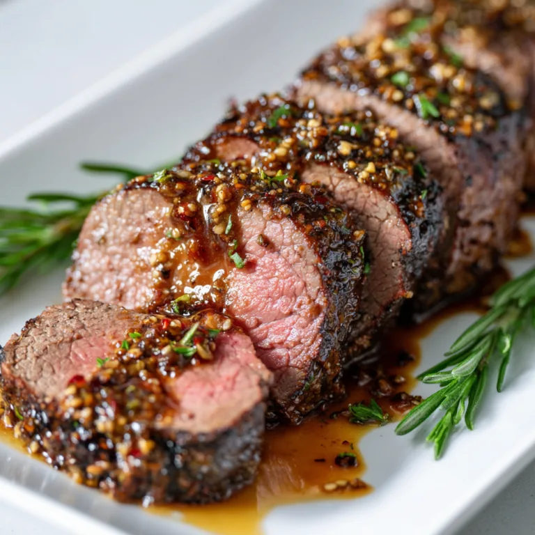Maple Mustard Beef Tenderloin Recipe | Sweet & Savory Gourmet Dish