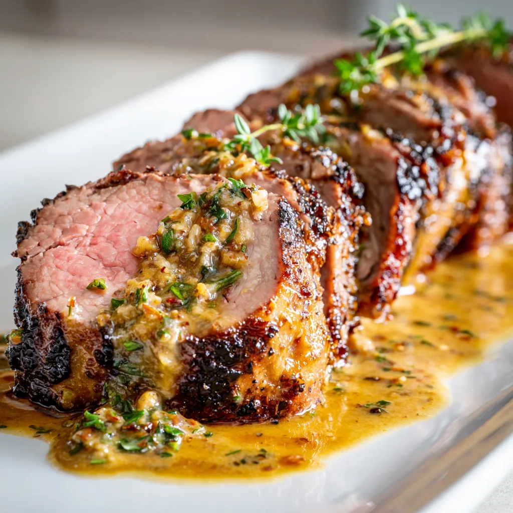 Maple Mustard Beef Tenderloin Recipe | Sweet &amp; Savory Gourmet Dish
