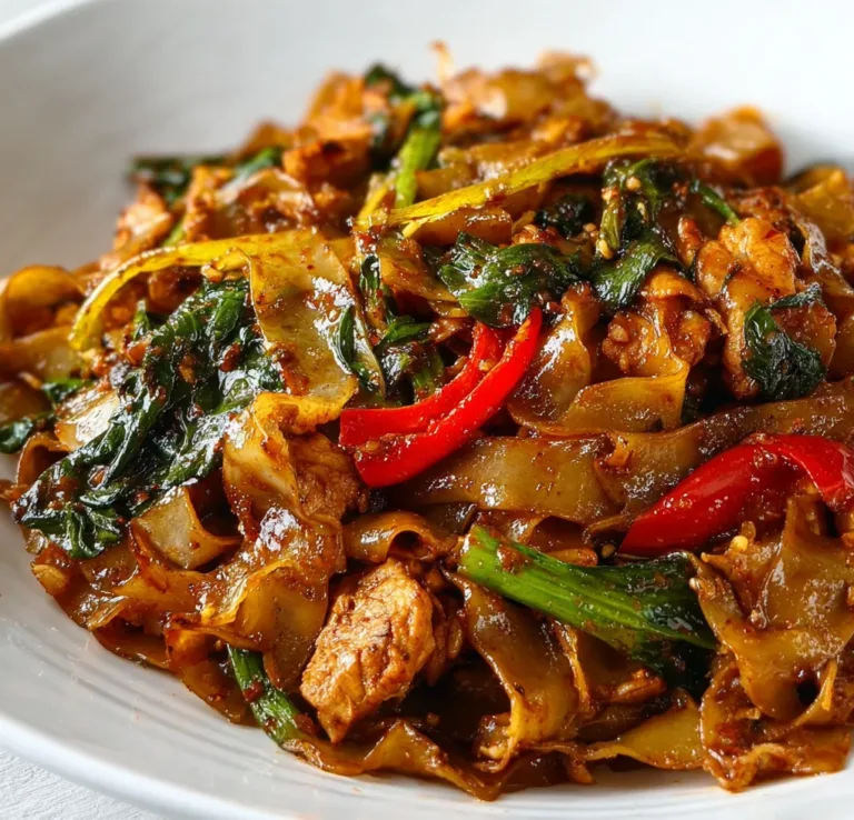 Quick &amp; Easy 20-Min Thai Drunken Noodles (Pad Kee Mao) Recipe